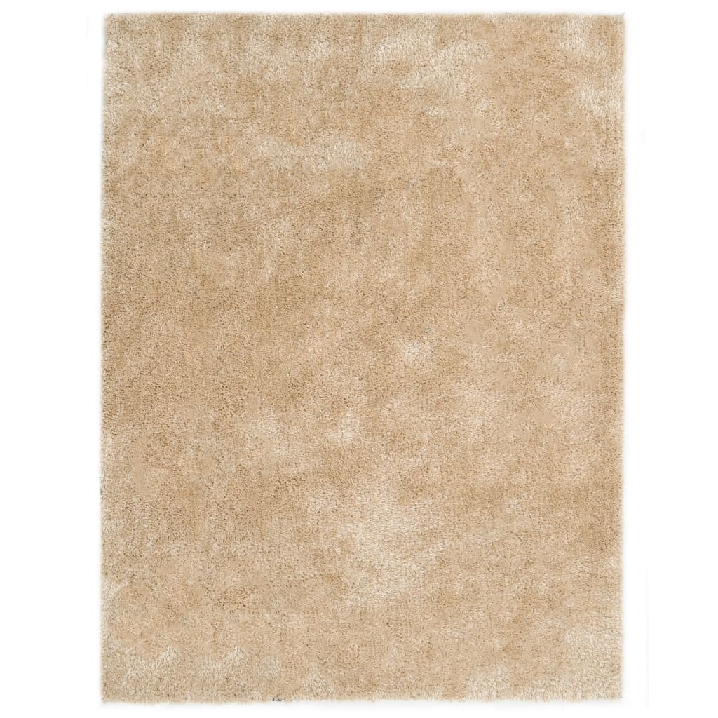 vidaXL Shaggy-matto 80×150 cm beige