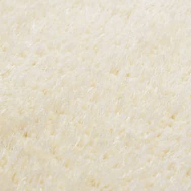 Vidaxl Hochflor Teppich 80 150 Cm Creme Zum Schnappchenpreis