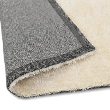 Vidaxl Hochflor Teppich 80 150 Cm Creme Im Vidaxl Trendshop