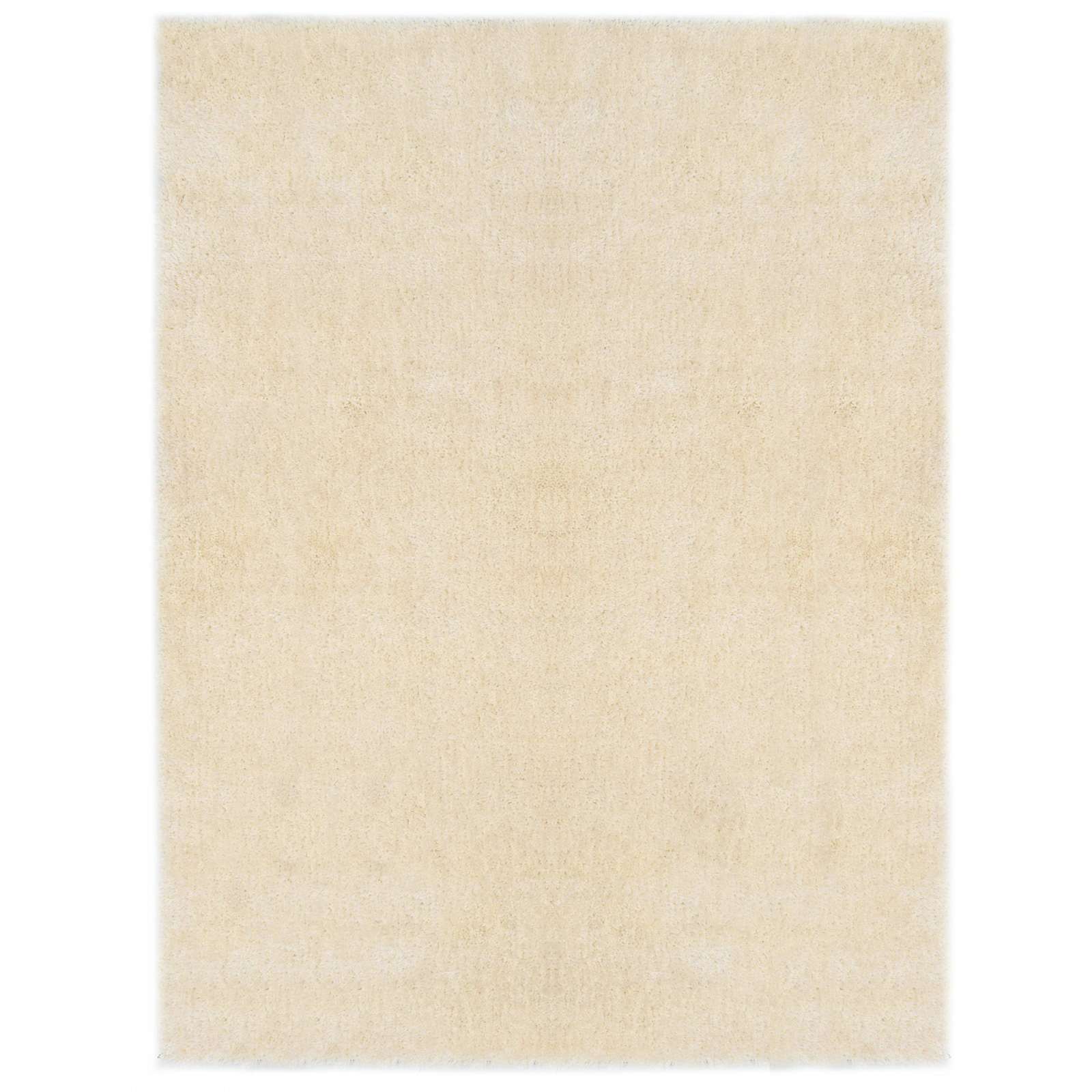  Decorațiuni casă și accesorii  - Covor shaggy de zonă Crem 120 x 160 cm Polietilenă