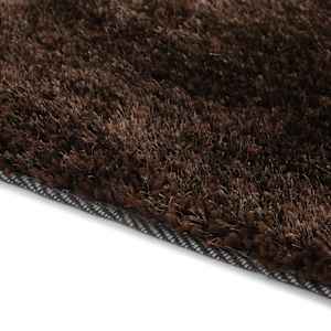 vidaXL Shaggy Area Rug 120x160 cm Brown