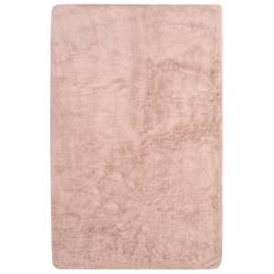 vidaXL Pledas, sendinta rožinė, 100x150cm, dirbtinis triušio kailis