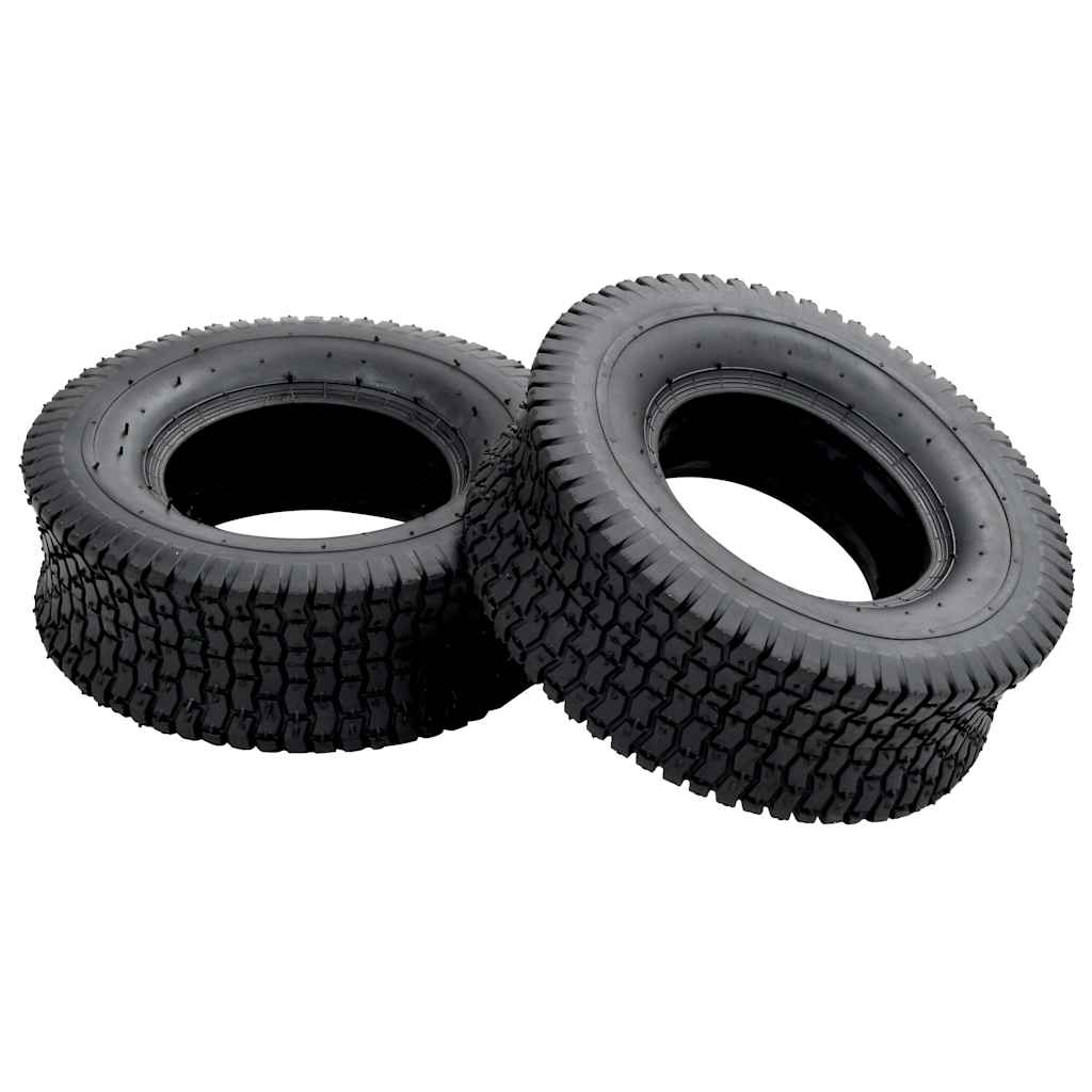 vidaXL Kottikärryn renkaat 2 kpl 13x5.00-6 4PR kumi