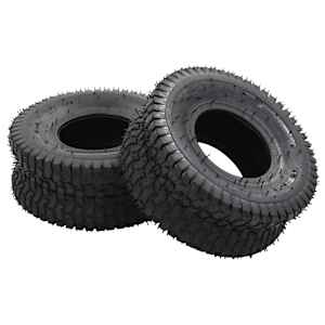 vidaXL 4-osaline k&auml;ru rehvi ja sisekummi komplekt, 15x6.00-6, 4PR kumm