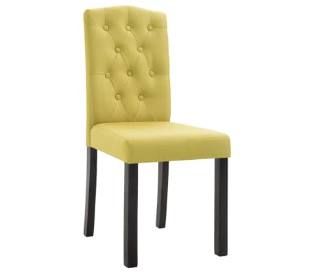 vidaXL Blagovaonske stolice od tkanine 6 kom zelene