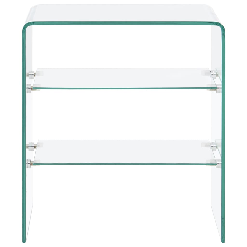 

vidaXL Salontafel 50x40x56 cm gehard glas