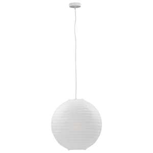 Závěsné svítidlo bílé Ø 45 cm E27 - obrázek 3