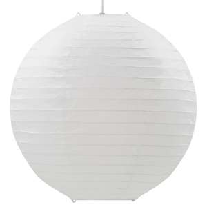 Závěsné svítidlo bílé Ø 45 cm E27 - obrázek 4