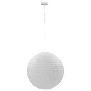 vidaXL Pendellampe hvit Ø60 cm E27