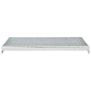 vidaXL Σκαλοπάτια Πρεσαριστά 4 τεμ. 700x240 χιλ. Γαλβανισμένο Ατσάλι