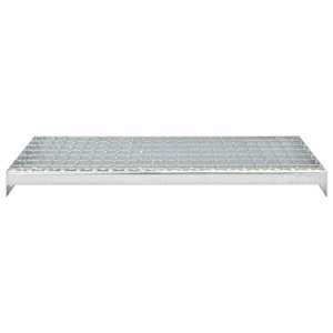 vidaXL Σκαλοπάτια Πρεσαριστά 4 τεμ. 800x240 χιλ. Γαλβανισμένο Ατσάλι