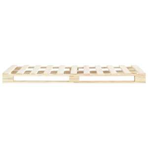Rám postele z palet masivní borovice 120 x 200 cm - obrázek 4