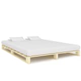 vidaXL Cadre de lit de palette Bois de pin massif 180 x 200 cm