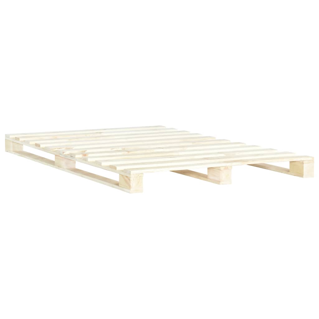 

vidaXL Bedframe pallet massief grenenhout 180x200 cm