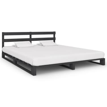 Paletten Bett 200x200 - Arhouou