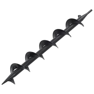 Šnekový vrtací nástavec ocel 75 x 600 mm - obrázek 2