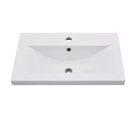 Lavabo da Incasso 61x39,5x18,5 cm in Ceramica Bianco Lavabo da Incasso 61x39,5x18,5 cm in Ceramica Bianco