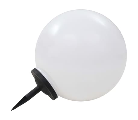LED Kugelförmig 40 cm RGB vidaXL Solar-Außenleuchten 2 Stk