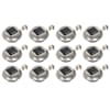 vidaXL p&auml;ikesepatareiga aiavalgustid, 12 tk, LED &uuml;mmargune 12 cm valge