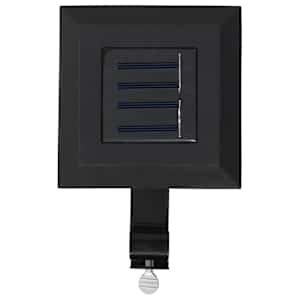 Zahradní solární lampy 12 ks LED čtvercové 12 cm černé - obrázek 5