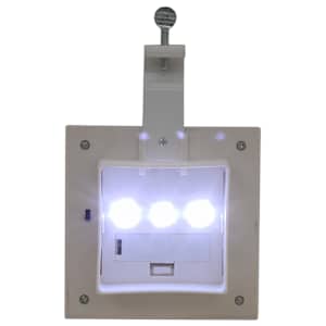 Zahradní solární lampy 12 ks LED čtvercové 12 cm bílé - obrázek 13