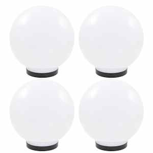 vidaXL LED-lambid, 4 tk, kera, 25 cm, PMMA