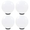 vidaXL LED-lambid, 4 tk, kera, 30 cm, PMMA