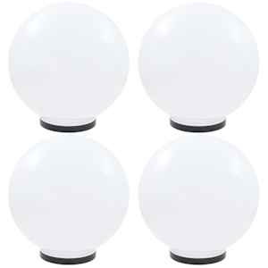 LED okrogle svetilke 4 kosi krogle 40 cm PMMA