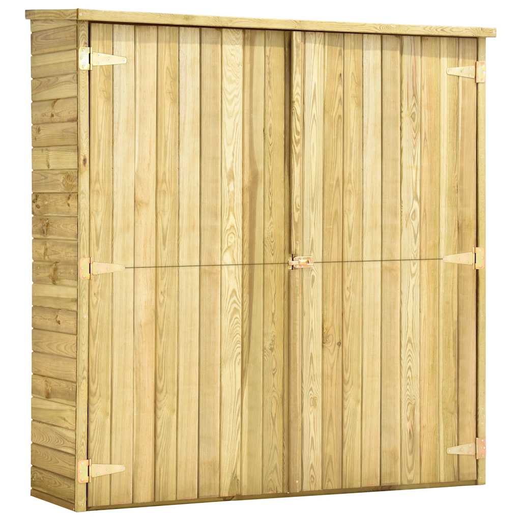 vidaXL Záhradná kôlňa 163x50x171 cm, impregnovaná borovica