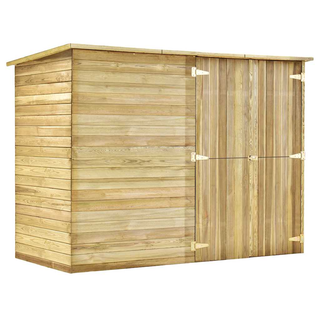 vidaXL Zahradní domek / kůlna 232 x 110 x 170 cm impregnovaná borovice