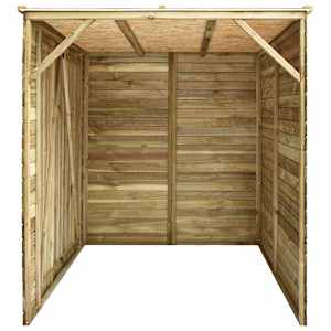 vidaXL Sodo pa&scaron;iūrė, 157x159x178cm, impregnuota pu&scaron;ies mediena