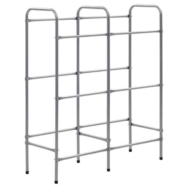 vidaXL hoiuriiul 6 kastile, h&otilde;bedane, 96 x 33 x 116 cm, teras