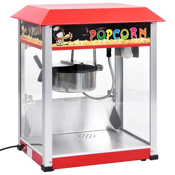 vidaXL popkornimasin tefloniga 1400 W