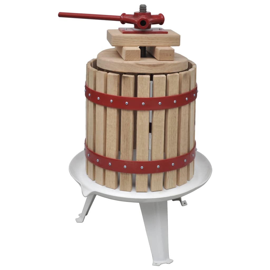 vidaXL 2 Piece Fruit & Wine Press and Crusher Set