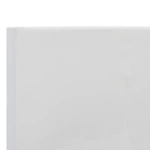 Rám postele bílý umělá kůže 180 x 200 cm - obrázek 5