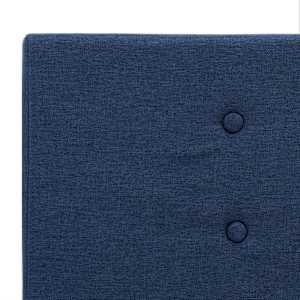 Rám postele modrý textil 90 x 200 cm - obrázek 7