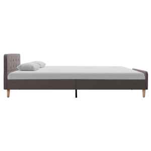 Rám postele taupe textil 120 x 200 cm - obrázek 7