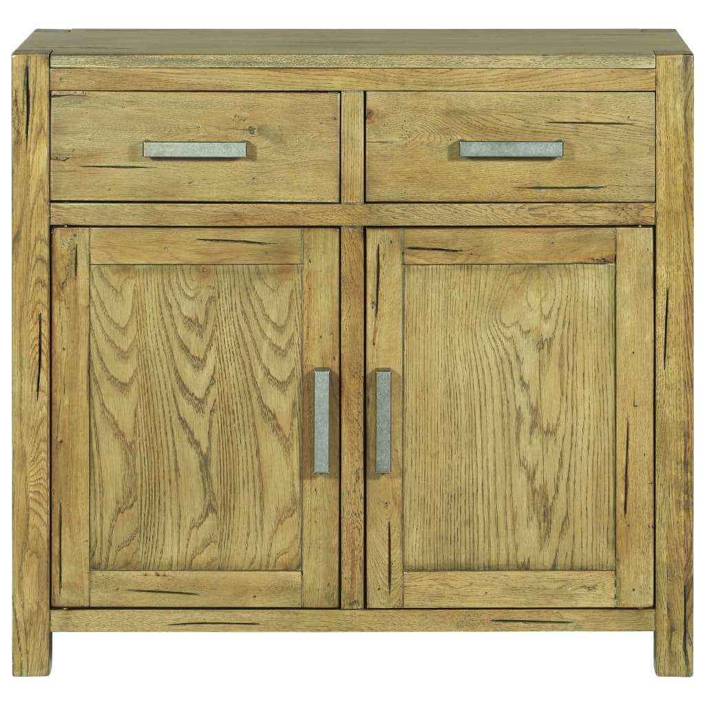 

vidaXL Dressoir 90x35x83 cm rustiek eikenhout