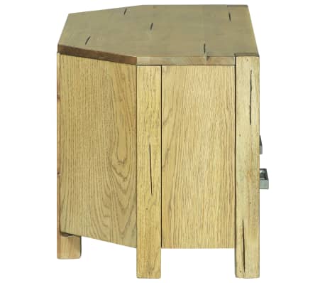 Verrassend vidaXL Tv-meubel hoek 88x42x46 cm rustiek eikenhout | vidaXL.nl EZ-76