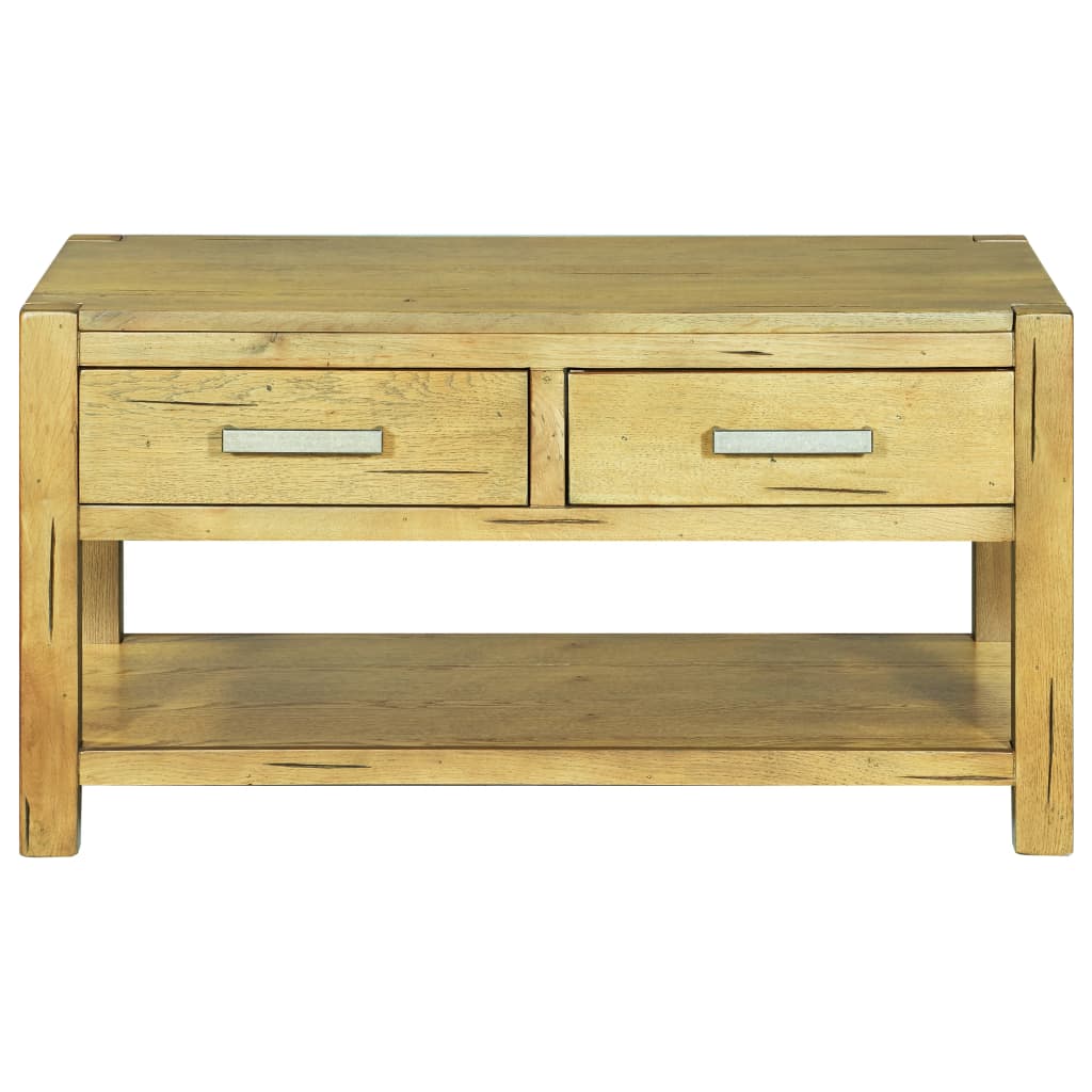 

vidaXL Salontafel 90x55x47 cm rustiek eikenhout