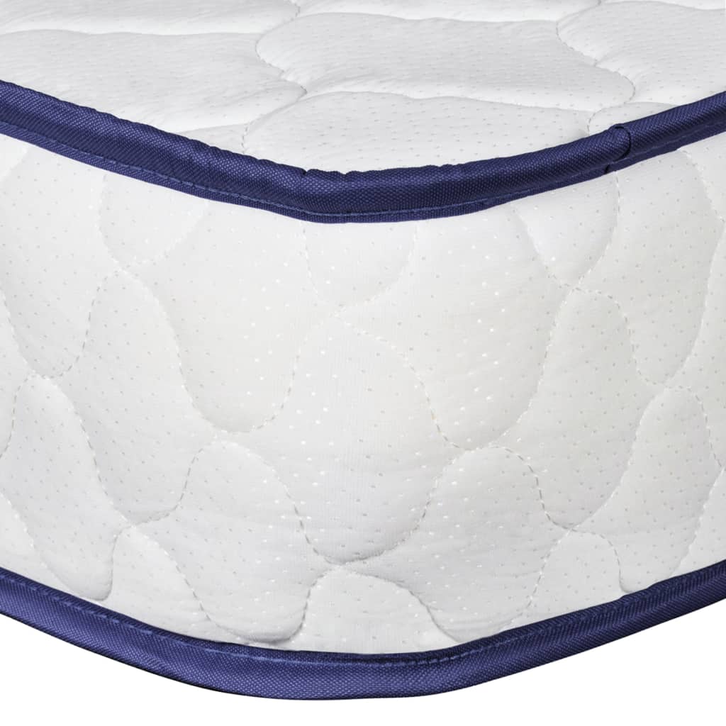 Легло с матрак от мемори пяна, изкуствена кожа, 90x200 см