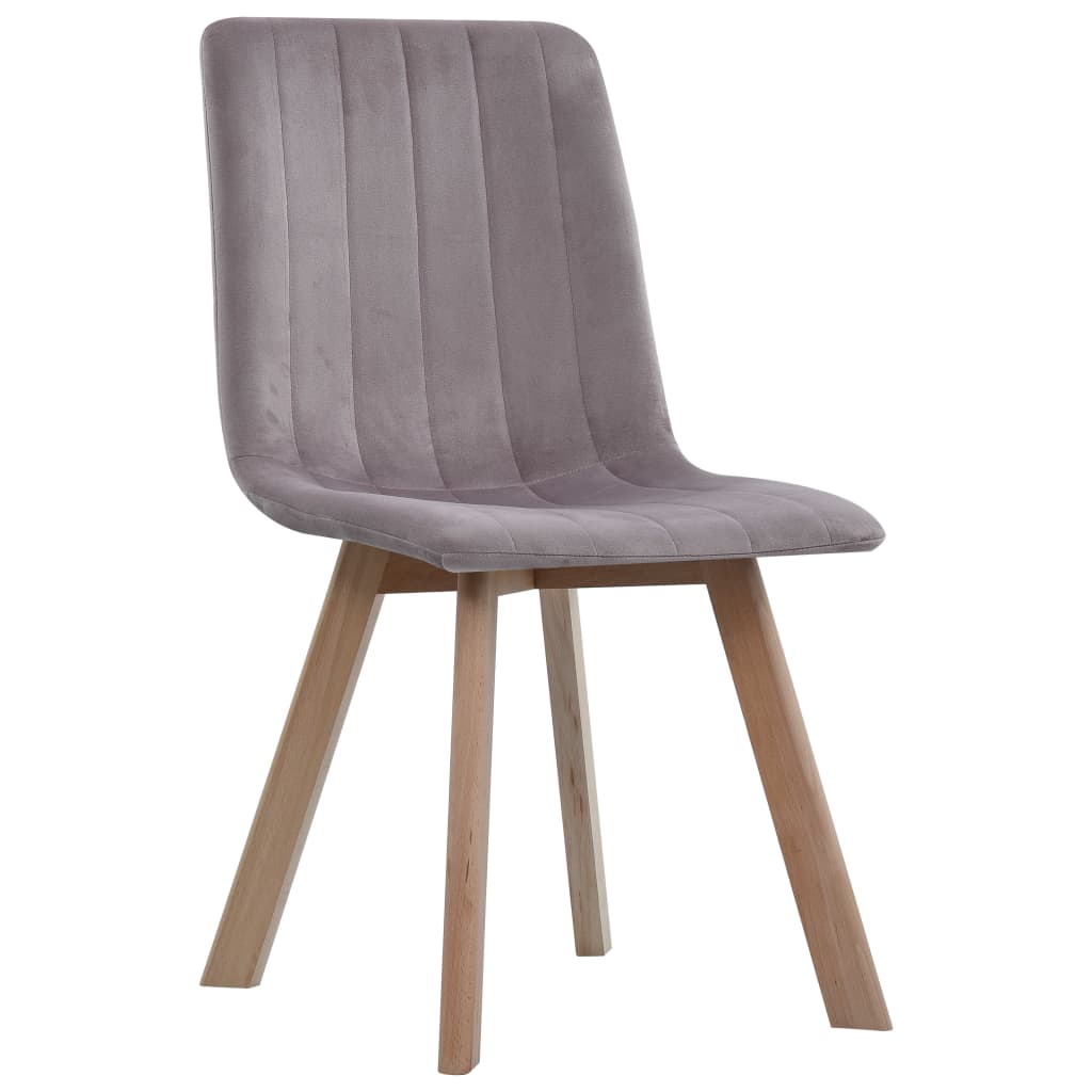

vidaXL Eetkamerstoelen 4 st fluweel roze