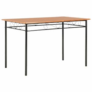 vidaXL s&ouml;&ouml;gilaud, pruun, 120 x 70 x 75 cm, MDF