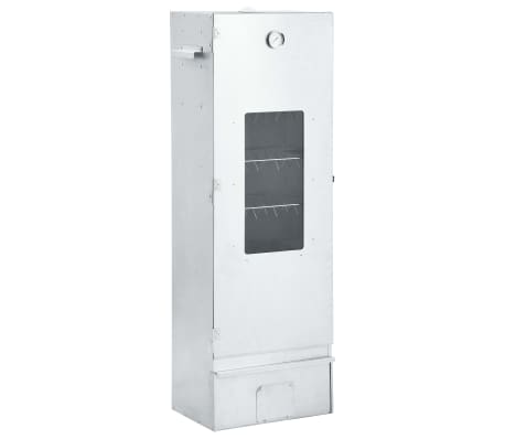 vidaXL Fumoir de four &agrave; BBQ avec 1 kg de copeaux de bois 44,5x29x124cm