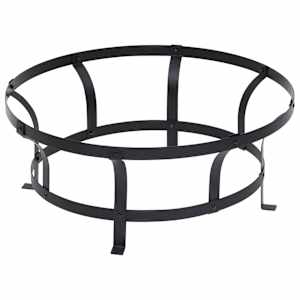 Zahradní přenosné ohniště s grilem nerezová ocel 76 cm - obrázek 8