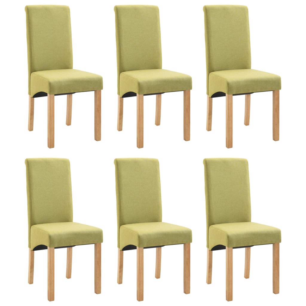 Dining Chairs Accent Upholstered Side Chair with Wood Frame Fabric vidaXL - Picture 38 of 48