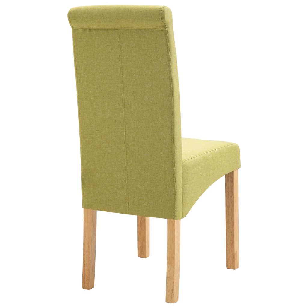 Dining Chairs Accent Upholstered Side Chair with Wood Frame Fabric vidaXL - Picture 42 of 48