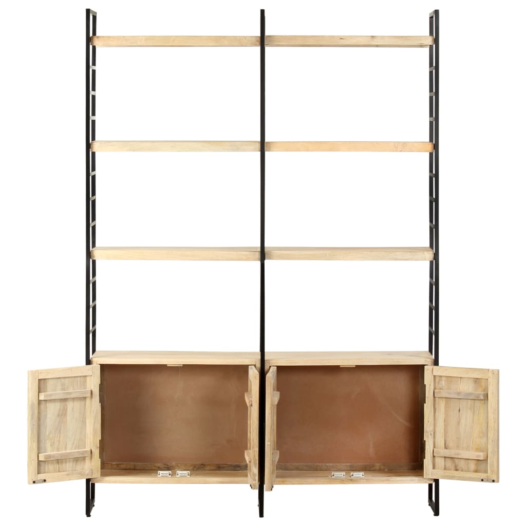 Bücherregal 4 soldes Ebenen Standregal Bücherschrank Regal Aktenregal Holzregal vidaXL