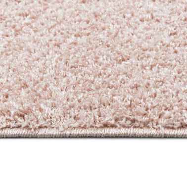 vidaXL Tapete de divisão shaggy 160x230 cm rosa velho[5/6]