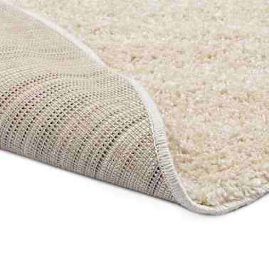 vidaXL Tapete de divisão shaggy 120 cm bege[2/4]